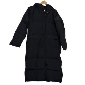Adidas IK3159 Big Baffle Coat Black Size Small New with tags